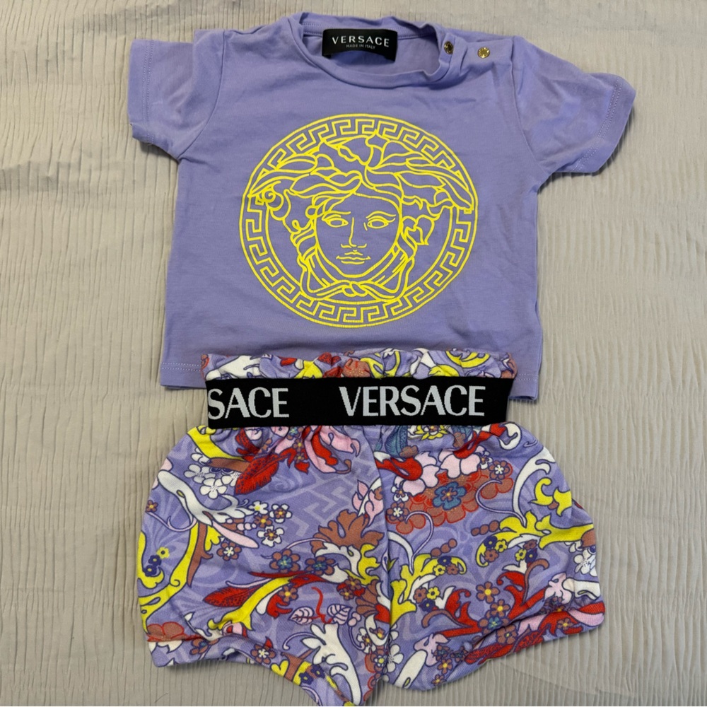 Infant girl Versace short set